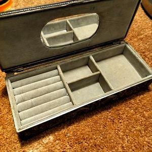 Silver jewelry box